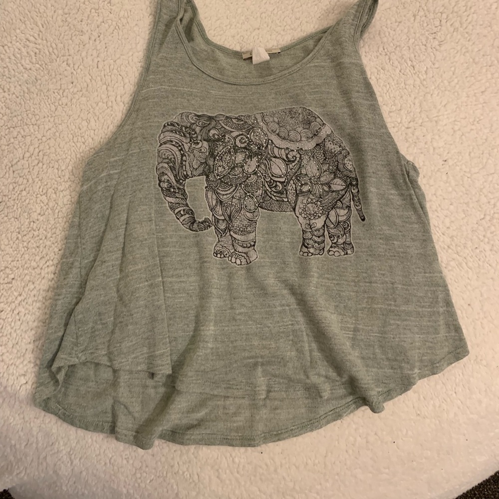 Grey tank top